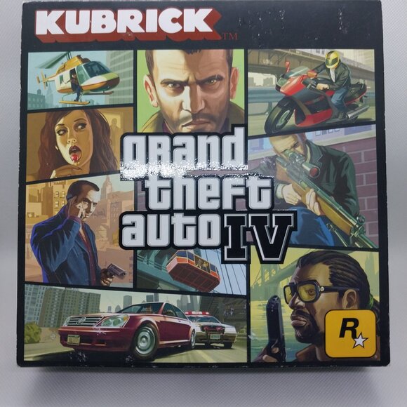 Grand Theft Auto 4 IV Kubrick GTA - Collectors Collectiable Rare Figures Brick - Picture 2 of 13